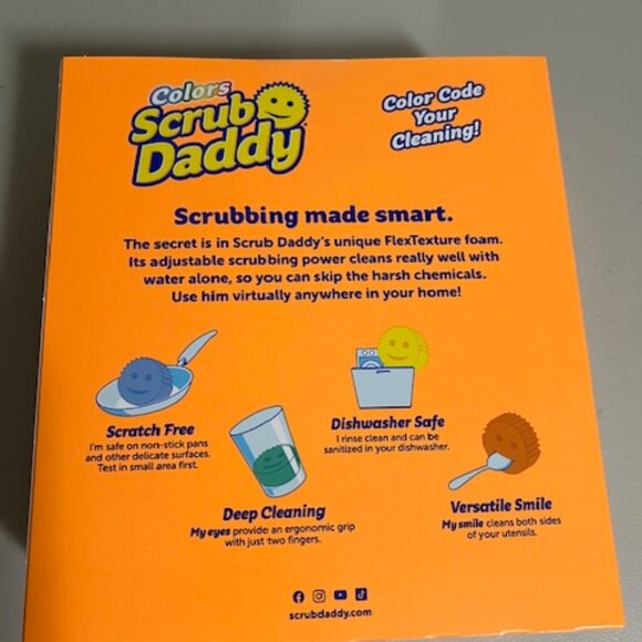 Scrub Daddy Colors 8 Pack - Picture 2 of 2